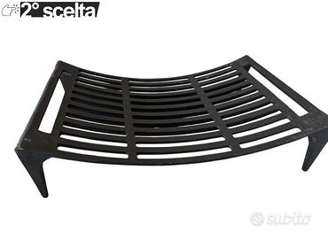 64x45x15 Porta Legna Braciere Ghisa Camino Stufa