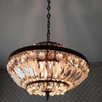 lampadario anni 60 in cry