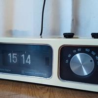 RADIO OROLOGIO A PALETTE NATIONAL PANASONIC 