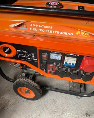 generatore gruppo elettrogeno 220 380 6kw