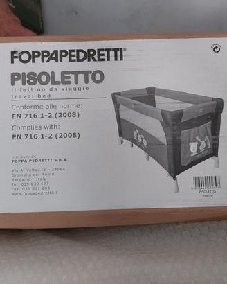 lettino da camera o da campeggio  Foppapedretti 