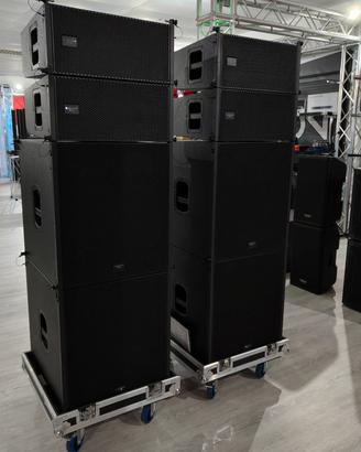 impianto line array ELABORATION SOUND 