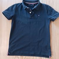 Polo bambino blu Tommy Hilfiger