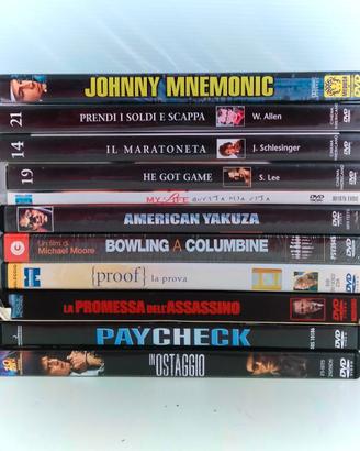 11 DVD titoli vari America