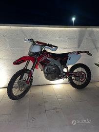 Honda crf targato 450