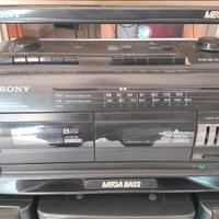 Radio Stereo Cassette-corder Sony Mega bass