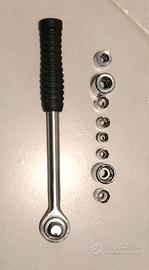 Chiave a cricchetto Maurer con inserti