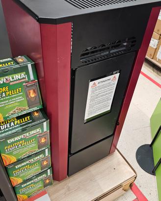 Stufa a Pellet 8kw 10kw 12kw a Partire da 650euro 