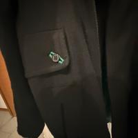 Giubbotto POP84 uomo taglia L cappotto corto nero