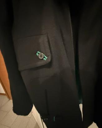 Giubbotto POP84 uomo taglia L cappotto corto nero