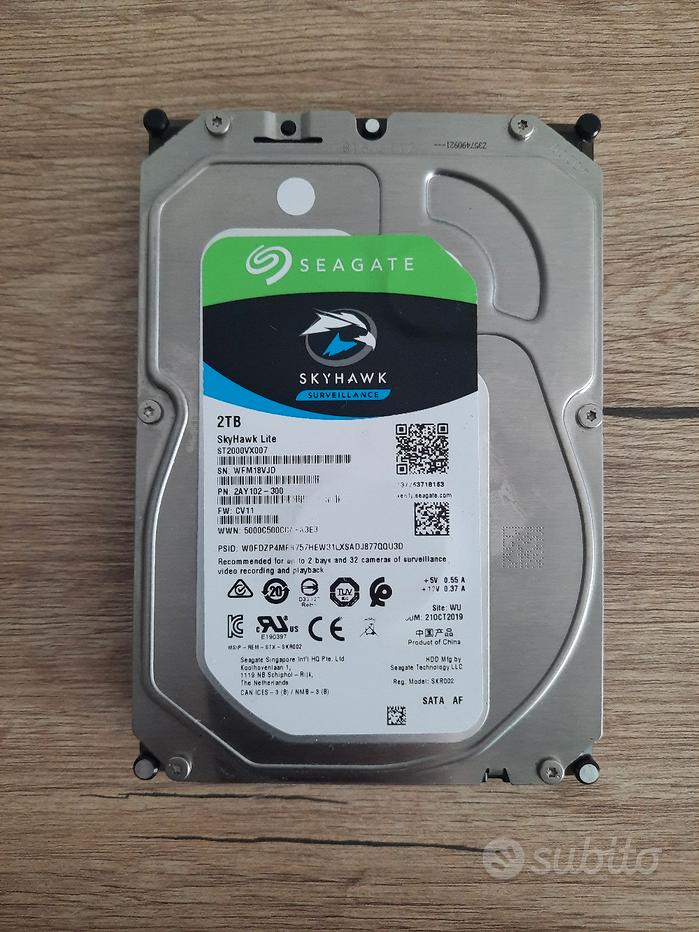 Hard Disk Interno SATA 3.5″ – Varie Capacità 250GB-6TB – WD/Seagate/HGST – Usato Testato
