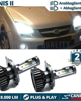 KIT LED H4 per Fari Suzuki Ignis 2 Luci Bianche
