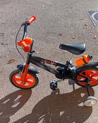 Bici bambino 12 pollici con rotelle
