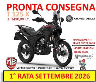 MORBIDELLI T125X PRONTA CONSEGNA