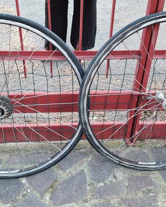 Ruote Campagnolo Shimano Copertoncino Corsa 