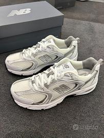 New Balance 530 White Silver Metallic EU 36