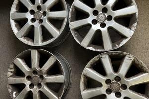 4 - CERCHI IN LEGA TOYOTA 6,5X16 5X100 ET45 CB54,1