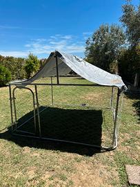 Box cani da esterno con tetto 200X200X150 nuovo