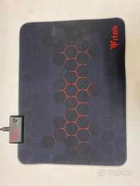 Tastiera + mouse + tappetino + cuffie gaming Itek
