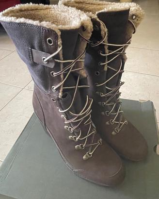 Stivaletti Timberland donna tg.41 pelle scamosciat