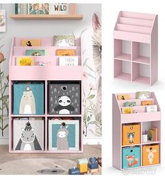 Mobile libreria + spazio contenitivo giochi