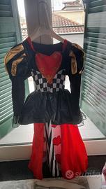 Vestito carnevale Regina di cuori