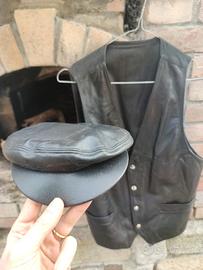 Gillet Pelle Cappello XL