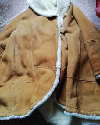 Giaccone renna donna, nocciola, L, Shearling