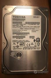 HDD TOSHIBA 3,5" SATA 6 Gb/S 7200 rpm DA 1 Tb