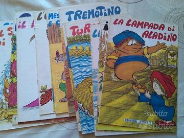 Fiabe bambini peter pan isola tesoro pollicino ecc