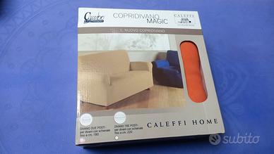Copridivano Magic Caleffi Arancio 2 posti