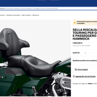 Sella riscaldata Harley Davidson