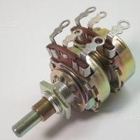 2 Unità Potenziom.CAMBRE CENTRALAB Stereo 2x250 K