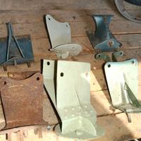 staffa portaruota vespa 125 faro basso posteriore