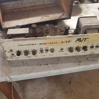 amplificatore valvolare da restaurare 