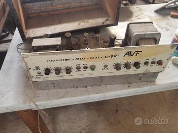 amplificatore valvolare da restaurare 