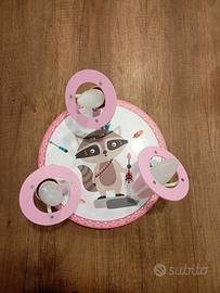 plafoniera per camera bambini