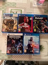 vari giochi ps4/ps5