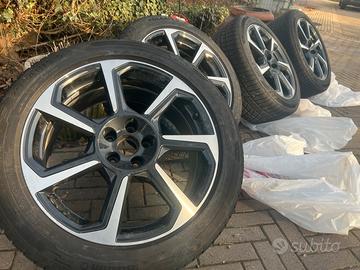 Cechi da 19 Audi Sport Originali più gomme termich