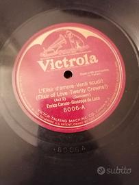 Lotto Dischi 78/33 giri Caruso, Shafran, Karajan -