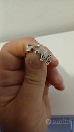 orecchini chiave di violino argento