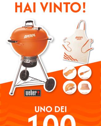 Barbeque Weber mastertouch 57 cm nuovo