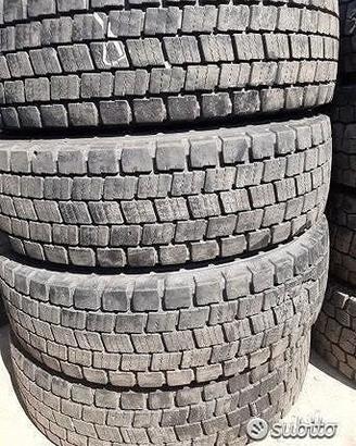 4 gomme usate 215 75 17.5 dunlop