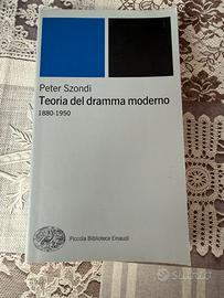 Teoria del dramma moderno - Szondi