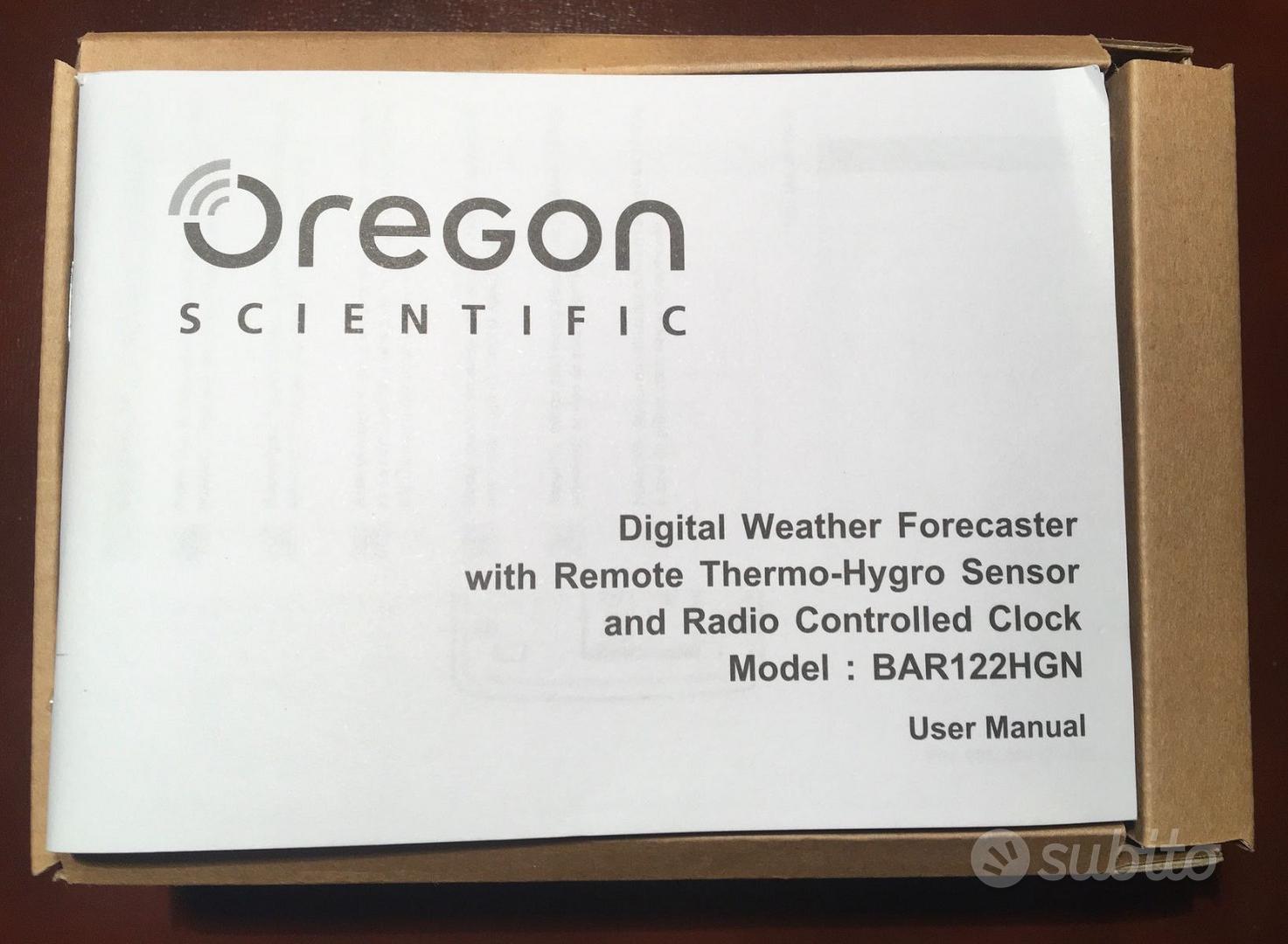 SENSORE ESTERNO OREGON SCIENTIC THGR228N - Elettrodomestici In vendita a  Genova