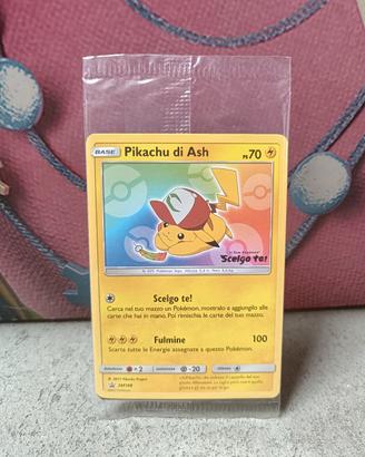 Pikachu di Ash sm 108 Pokemon scelgo te Sealed ita