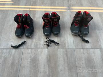 3 paia scarpe antinfortunistiche