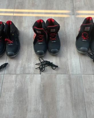 3 paia scarpe antinfortunistiche