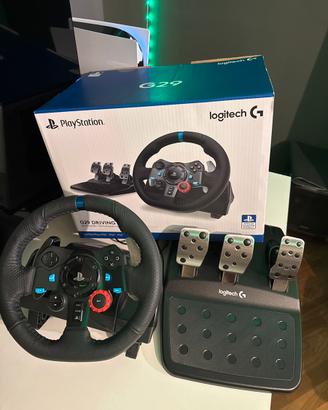 SIMULATORE LOGITECH G29 CON SCATOLO ORIGINALE NUOV