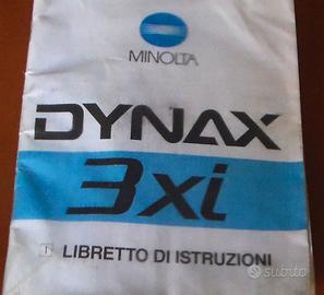 Libretto istruzioni Minolta dynax 3xi